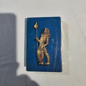 Vintage Kent Playing Cards Sealed Deck Gold Knight Medieval Blue Ace of Spades